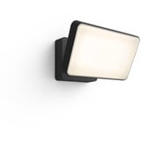 Philips Hue White Welcome Faro da Esterno, Luce LED Nero