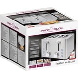 ProfiCook Toaster PC-TA 1252, Tostapane accaio