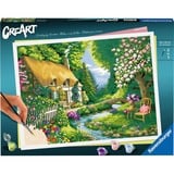Ravensburger CreArt - Casa di campagna sul fiume, Vernice 