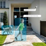 Reolink W330 Pallottola (forma) Telecamera di sicurezza IP Interno e esterno 3840 x 2160 Pixel Parete, Telecamera di sorveglianza bianco/Nero, Telecamera di sicurezza IP, Interno e esterno, Con cavo e senza cavo, Google Assistant, Parete, Bianco