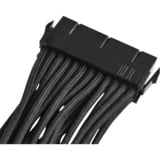 SilverStone 24pin -24pin, 0.3m 0,3 m, Cavo di prolunga Nero, 0.3m, 0,3 m, ATX (24-pin), ATX (24-pin), Maschio, Femmina, Nero