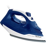 Tefal FV2838E0 ferro da stiro Ferro da stiro a secco e a vapore Piastra Cerilium 2400 W Blu, Bianco blu/Bianco, Ferro da stiro a secco e a vapore, Piastra Cerilium, 1,9 m, 180 g/min, Blu, Bianco, 40 g/min