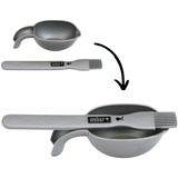 Theo Klein Griglia Weber Genesis in legno (MDF), Cucina Nero/grigio