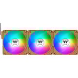 Thermaltake CT120 EX ARGB Sync PC Cooling Fan Gravel Sand, Ventola marrone chiaro
