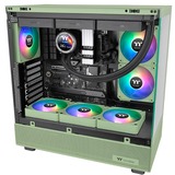 Thermaltake CT140 EX Reverse ARGB Sync PC Cooling Fan, Ventola verde chiaro