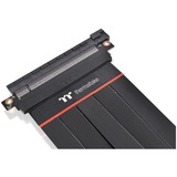 Thermaltake PCI-E 4.0 Extender 600mm 0,6 m Nero, 0,6 m, PCI-E x16 (Gen 3.0), PCI-E x16 (Gen 3.0), Maschio, Maschio, Dritto