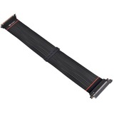 Thermaltake PCI-E 4.0 Extender 600mm 0,6 m, Cavo di prolunga Nero, 0,6 m, PCI-E x16 (Gen 3.0), PCI-E x16 (Gen 3.0), Maschio, Maschio, Dritto
