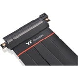 Thermaltake PCI-E 4.0 Extender 600mm 0,6 m, Cavo di prolunga Nero, 0,6 m, PCI-E x16 (Gen 3.0), PCI-E x16 (Gen 3.0), Maschio, Maschio, Dritto