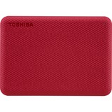 Toshiba Canvio Advance disco rigido esterno 2000 GB Rosso rosso, 2000 GB, 2.5", 2.0/3.2 Gen 1 (3.1 Gen 1), Rosso