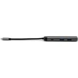 Verbatim 49140 hub di interfaccia USB 3.2 Gen 1 (3.1 Gen 1) Type-C, Hub USB argento/Nero, USB 3.2 Gen 1 (3.1 Gen 1) Type-C, USB 3.2 Gen 1 (3.1 Gen 1) Type-C, Metallo, 0,015 m, USB, 5 - 20 V