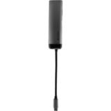 Verbatim 49140 replicatore di porte e docking station per laptop USB 3.2 Gen 1 (3.1 Gen 1) Type-C, Hub USB argento/Nero, USB 3.2 Gen 1 (3.1 Gen 1) Type-C, USB 3.2 Gen 1 (3.1 Gen 1) Type-C, Metallo, USB, 3 A, 5 - 40 °C