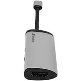 Verbatim 49140 replicatore di porte e docking station per laptop USB 3.2 Gen 1 (3.1 Gen 1) Type-C, Hub USB argento/Nero, USB 3.2 Gen 1 (3.1 Gen 1) Type-C, USB 3.2 Gen 1 (3.1 Gen 1) Type-C, Metallo, USB, 3 A, 5 - 40 °C