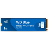 WD Blue SN580 1 TB Ricondizionato, Disco a stato solido blu/Bianco