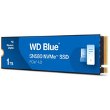 WD Blue SN580 1 TB Ricondizionato, Disco a stato solido blu/Bianco