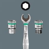 Wera 05005452001, B Impaktor Imperial 1, chiave combinata   Nero/Verde