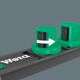 Wera 05005452001, B Impaktor Imperial 1, chiave combinata   Nero/Verde