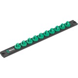 Wera 9608 Barra magnetica per bussole B Impaktor Imperial 1 set di bussole 3/8", chiave combinata   Nero/Verde