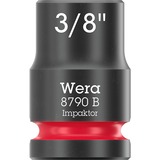 Wera 9608 Barra magnetica per bussole B Impaktor Imperial 1 set di bussole 3/8", chiave combinata   Nero/Verde