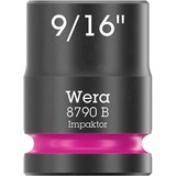 Wera 9608 Barra magnetica per bussole B Impaktor Imperial 1 set di bussole 3/8", chiave combinata   Nero/Verde