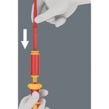 Wera Kraftform Kompakt VDE 16 Torque extra slim 1 Tool Finder, 16 pezzi, Cacciavite rosso/Giallo