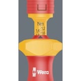 Wera Kraftform Kompakt VDE 16 Torque extra slim 1 Tool Finder, 16 pezzi, Cacciavite rosso/Giallo
