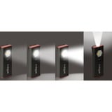 Wiha Torcia portatile 1.200 lm, Torcia elettrica Nero/Rosso