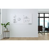 fischer GOW Nastro di montaggio Multipack, 2 rotoli, Nasto adesivo trasparente