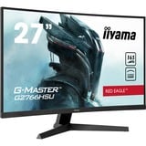 iiyama G-MASTER G2766HSU-B1 LED display 68,6 cm (27") 1920 x 1080 Pixel Full HD Nero, Monitor di gioco Nero, 68,6 cm (27"), 1920 x 1080 Pixel, Full HD, LED, 1 ms, Nero