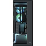 ARCTIC Xtender VG (Mirror Black) Midi Tower Nero, Chassis Tower Nero, Midi Tower, PC, Nero, EATX, Metallo, Vetro temperato, Gaming