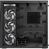 ARCTIC Xtender VG (Mirror Black) Midi Tower Nero, Chassis Tower Nero, Midi Tower, PC, Nero, EATX, Metallo, Vetro temperato, Gaming
