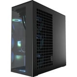 ARCTIC Xtender VG (Mirror Black) Midi Tower Nero, Chassis Tower Nero, Midi Tower, PC, Nero, EATX, Metallo, Vetro temperato, Gaming