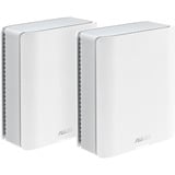 ASUS ZenWiFi BT10 (2pk) Tri-band (2,4 GHz/5 GHz/6 GHz) Wi-Fi 7 (802.11be) Bianco 3 Interno, Router bianco, Bianco, Interno, Sistema Mesh, Potenza, Tri-band (2,4 GHz/5 GHz/6 GHz), Wi-Fi 7 (802.11be)