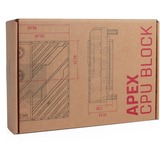 Alphacool Apex 1, raffreddamento CPU  Nero/Argento