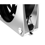 Alphacool Apex Stealth Metal 120mm Lüfter 2000rpm, Ventola cromo/Nero