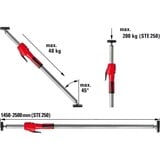 BESSEY STE250, Supporto argento/Rosso