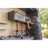 BESSEY STE90, Supporto argento/Rosso