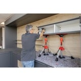 BESSEY STE90, Supporto argento/Rosso