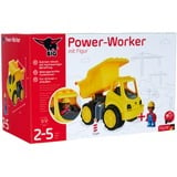 BIG Power-Worker Kipper + Figur giallo/grigio, Dumper, 2 anno/i, Nero, Giallo