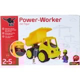 BIG Power-Worker Kipper + Figur,  veicolo da gioco giallo/grigio, Dumper, 2 anno/i, Nero, Giallo
