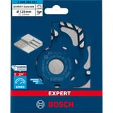 Bosch 2 608 900 651 fornitura per utensili rotanti per molatura/levigatura Cemento, Mola abrasiva Cemento, Bosch, Blu, Rotondo, 2,22 cm, 12,5 cm