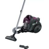 Bosch BGC05AAA1 Serie 2 Aspirapolvere senza sacco Viola viola/grigio, 700 W, A cilindro, Secco, Senza sacchetto, 1,5 L, HEPA