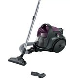 Bosch BGC05AAA1 aspirapolvere a traino Secco Senza sacchetto viola/grigio, Secco, Senza sacchetto, HEPA, Ciclonico, 78 dB, Grigio