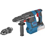 Bosch GBH 18V-26F PROFESSIONAL 980 Giri/min SDS-plus, Trapano a percussione blu/Nero, SDS-plus, Nero, Blu, Rosso, Motore senza spazzole, 2,6 cm, 980 Giri/min, 2,6 J