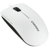 CHERRY MC 1000 mouse Ambidestro USB tipo A Ottico 1200 DPI bianco, Ambidestro, Ottico, USB tipo A, 1200 DPI, Grigio