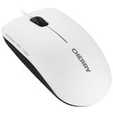 CHERRY MC 1000 mouse Ufficio Ambidestro USB tipo A Ottico 1200 DPI bianco, Ambidestro, Ottico, USB tipo A, 1200 DPI, Grigio
