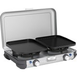 Campingaz Camping Kitchen 2 Grill & Go CV, Fornello a gas grigio/Nero