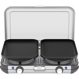 Campingaz Camping Kitchen 2 Grill & Go CV, Fornello a gas grigio/Nero