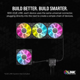 Corsair iCUE LINK RX120 RGB Triple Ricondizionato, Ventola Nero