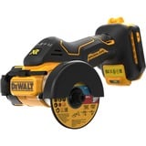DEWALT Tagliamateriali multifunzione a batteria DCS438N, 76mm, 18Volt, Troncatrice giallo/Nero