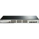 D-Link DGS-1510 Gestito L3 Gigabit Ethernet (10/100/1000) Nero, Interruttore Gestito, L3, Gigabit Ethernet (10/100/1000), Full duplex, Montaggio rack